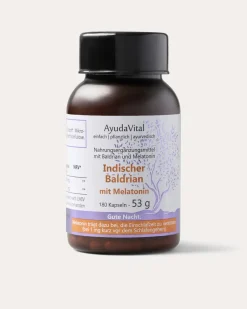 Indischer Baldrian mit Melatonin, 180 Kps.