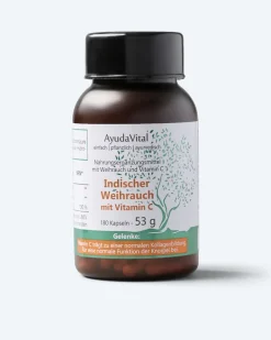 Indischer Weihrauch mit Vitamin C, 180 Kps.