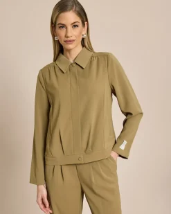 Jacke aus Webstoff