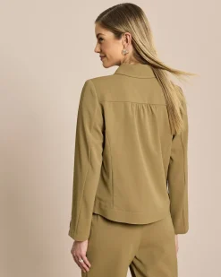 Jacke aus Webstoff