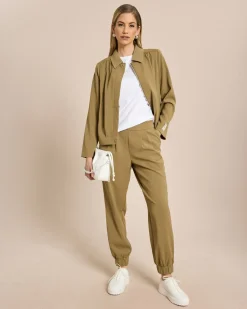 Jacke aus Webstoff