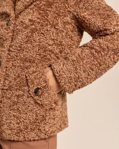 Jacke in Persianer-Optik