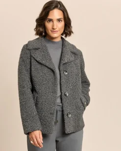 Jacke in Persianer-Optik