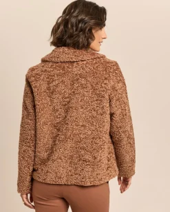 Jacke in Persianer-Optik