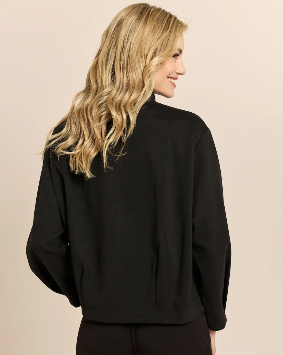 Jacke in Wolloptik