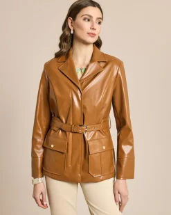 Jacke Lederimitat