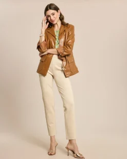 Jacke Lederimitat