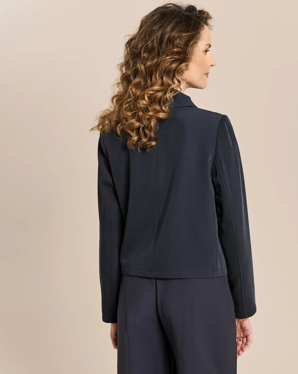 Jacke mit Hakenverschluss