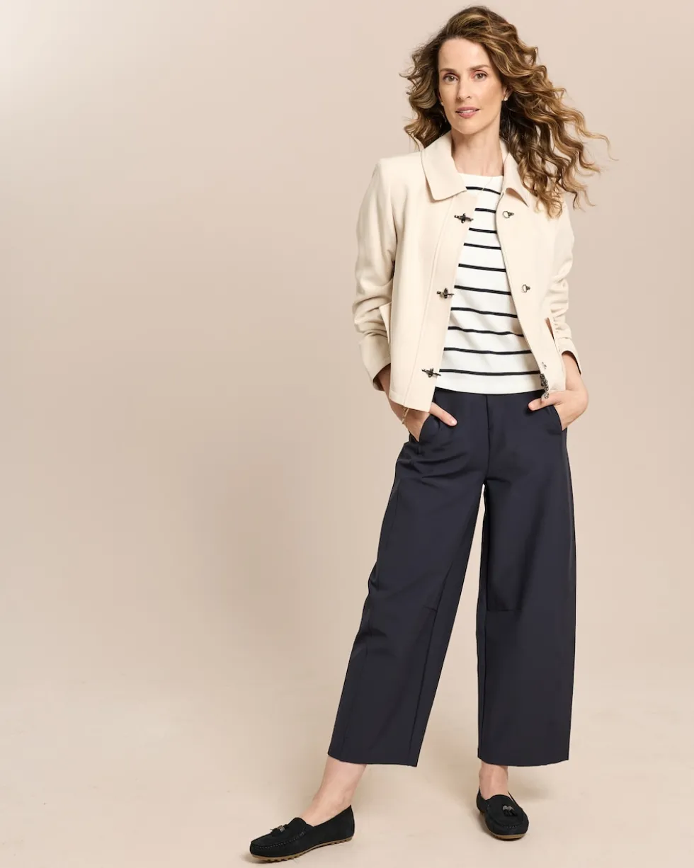 Jacke mit Hakenverschluss
