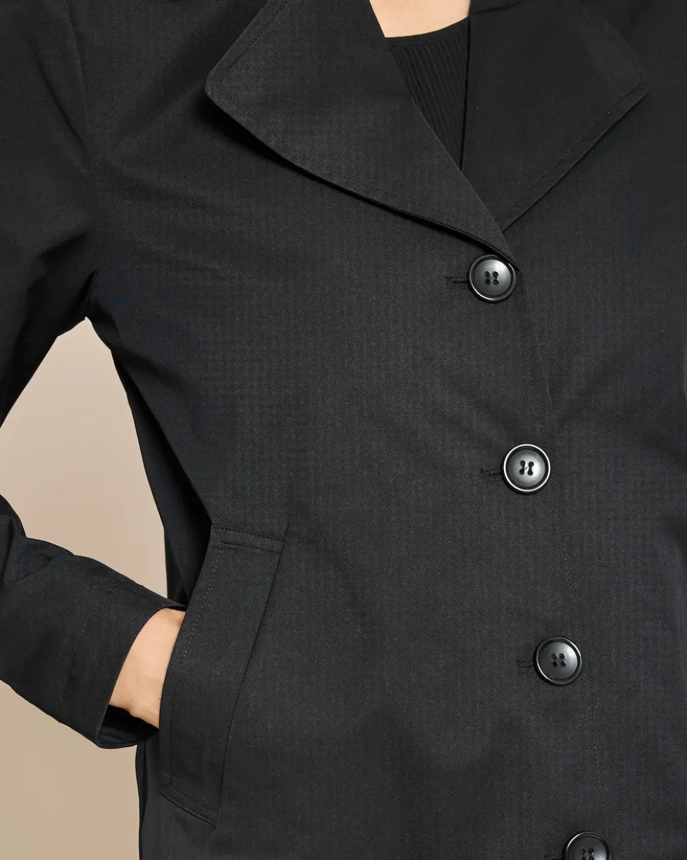 Jacke mit Reverskragen