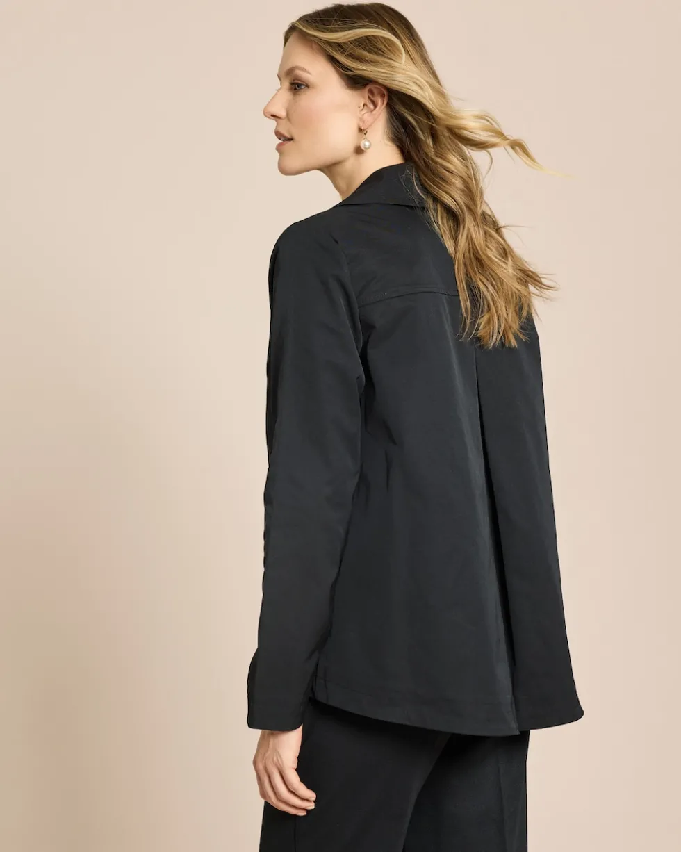 Jacke mit Reverskragen