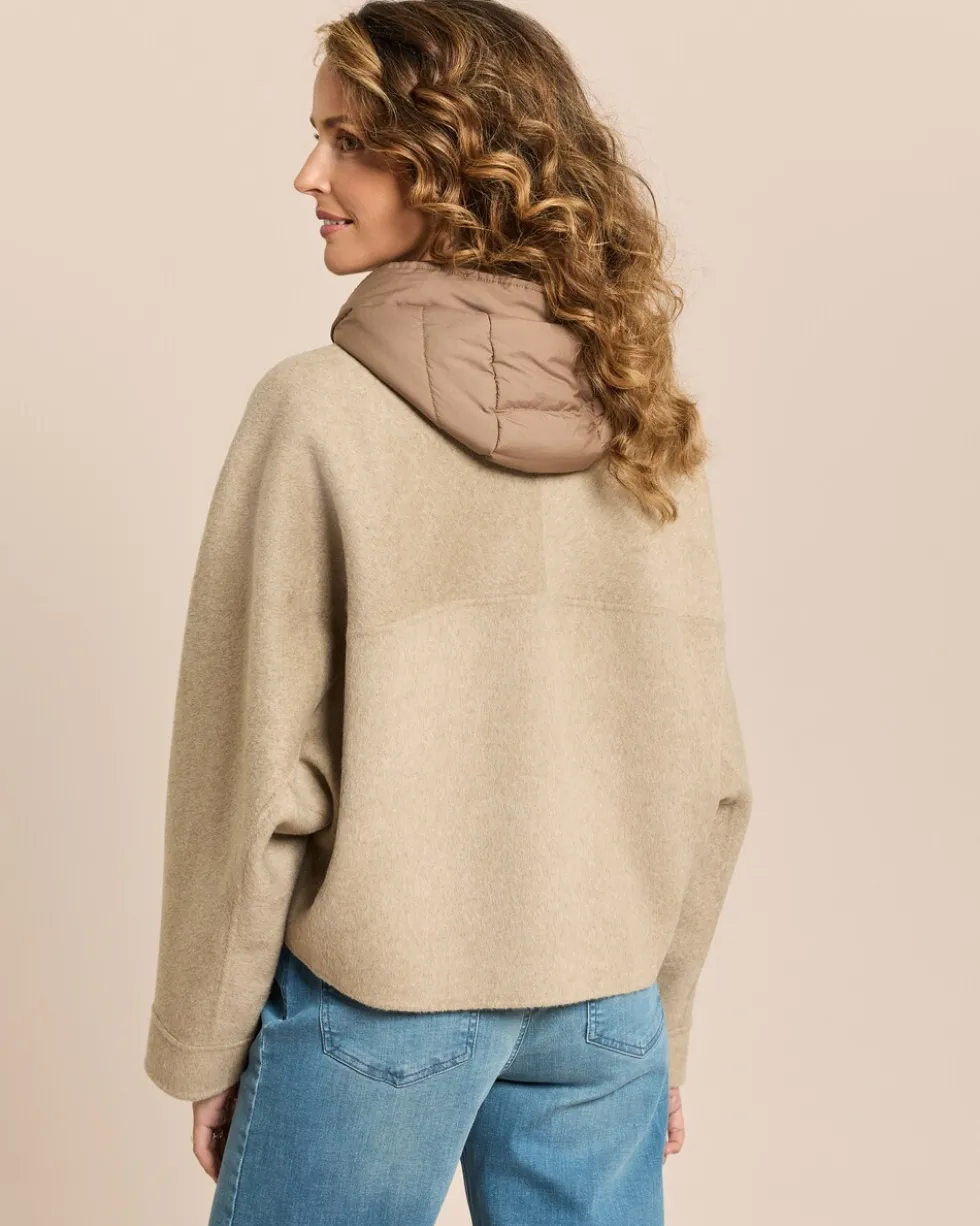 Jacke mit wattierter Kapuze