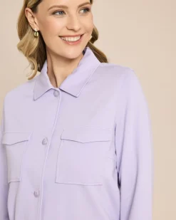 Jacke Ponte di Roma mit aufgesetzten Taschen