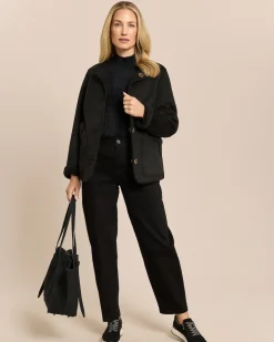 Jacke zum Wenden in Shearling-Optik
