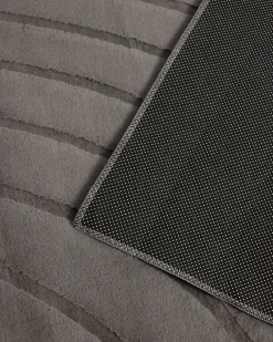 Jacquard-Teppich in Kaninchenfell-Optik
