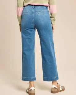 Jeans 7/8 aufgesetzte Taschen