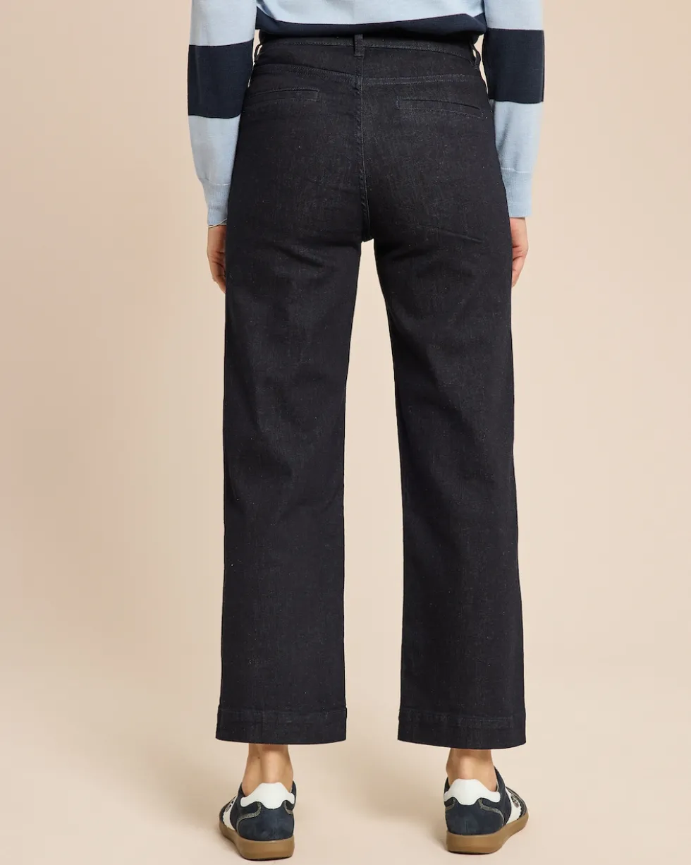 Jeans 7/8 aufgesetzte Taschen