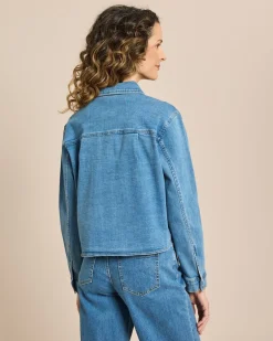 Jeansbluse