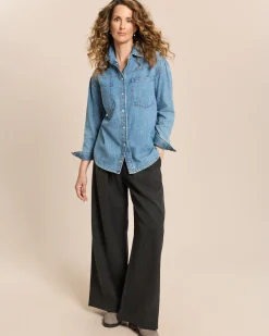 Jeanshemd Oversize