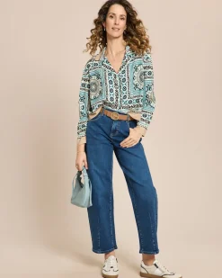 Jeanshose Barrel Fit