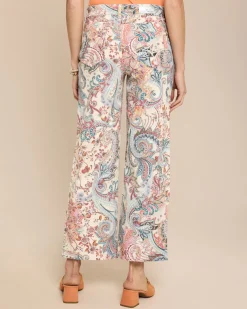 Jeans mit weitem Bein