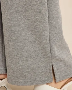 Jerseyhose mit Jeansdetail