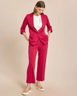 Jersey Hose mit Paspeldetails