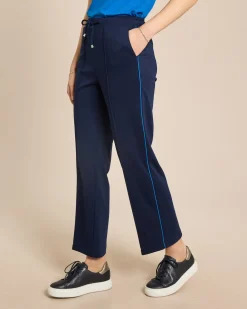 Jersey Hose mit Paspeldetails