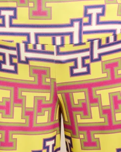 Jersey Hose mit weitem Bein