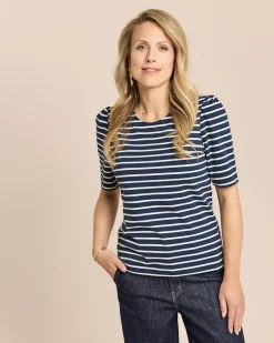 Jubiläums-Shirt mit Streifen