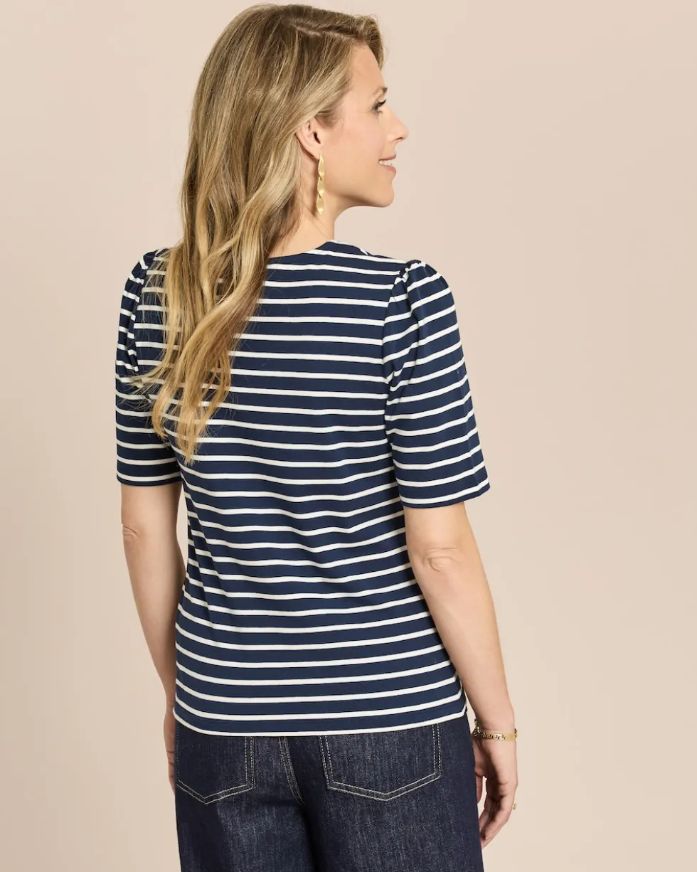 Jubiläums-Shirt mit Streifen