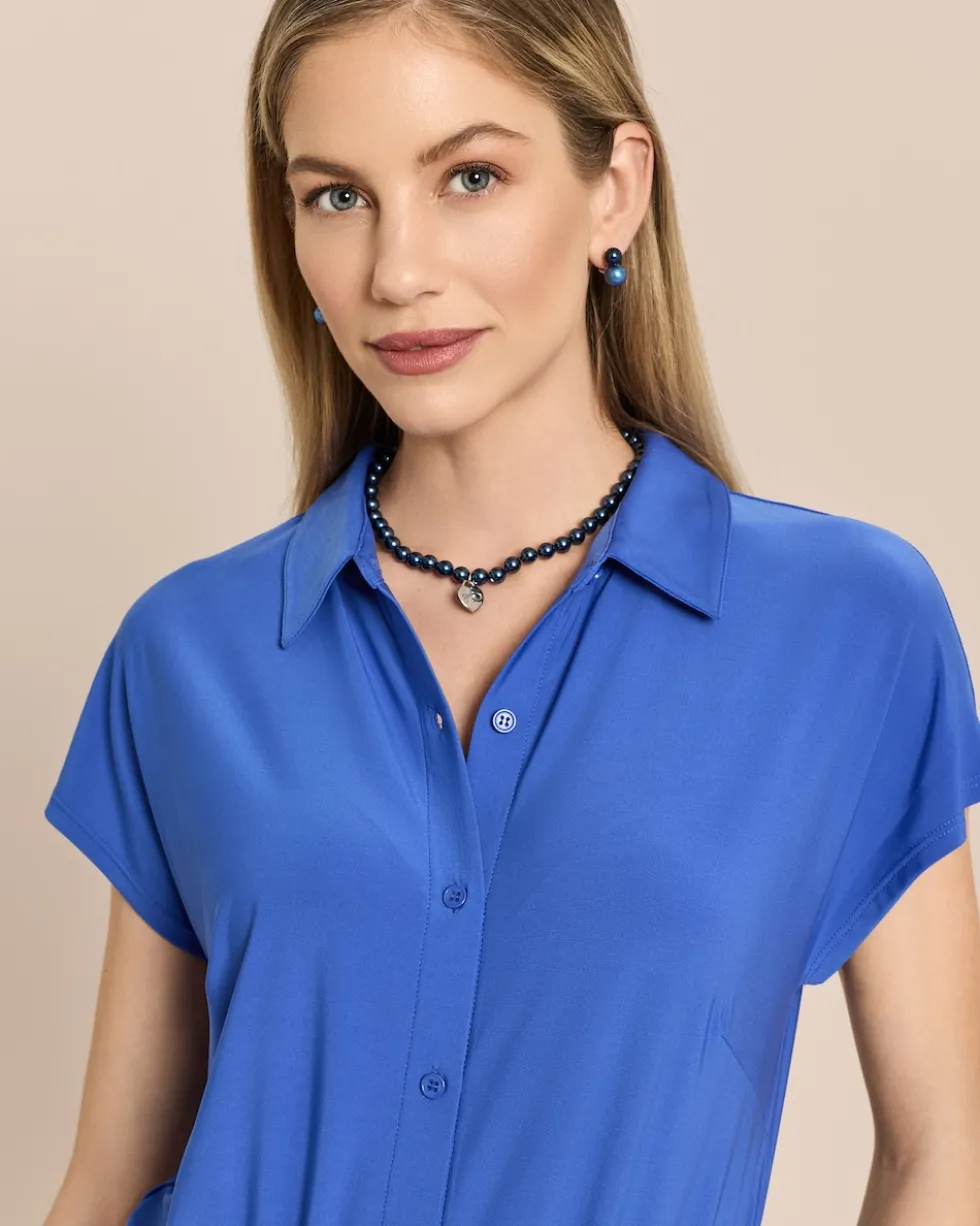 Jumpsuit mit Polokragen
