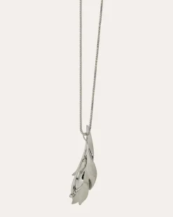 Kette + Anhänger mit Broschenfunktion