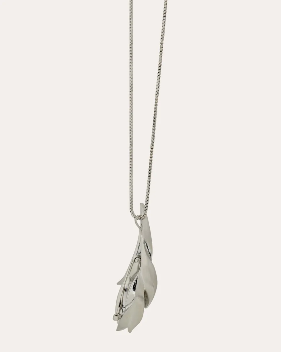 Kette + Anhänger mit Broschenfunktion