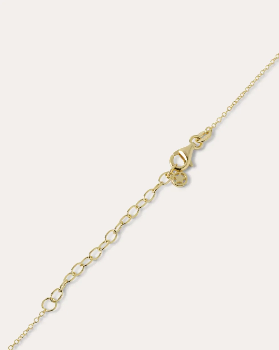 Kette + Anhänger mit Zirkonia