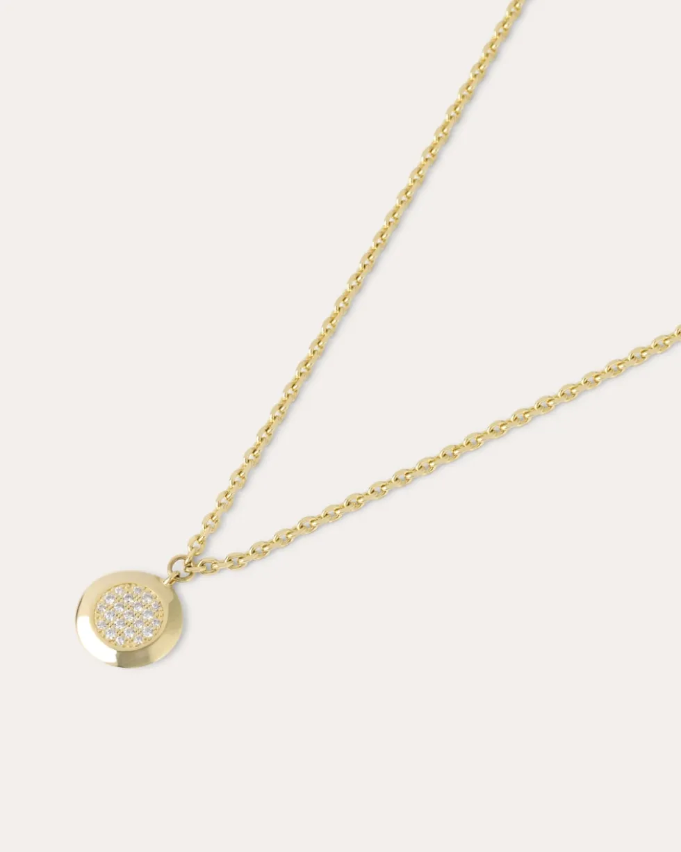 Kette + Anhänger mit Zirkonia