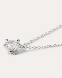 Kette + Anhänger mit Zirkonia