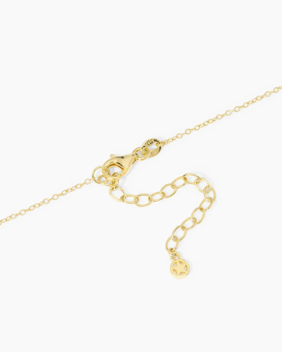Kette + Anhänger mit Zirkonia