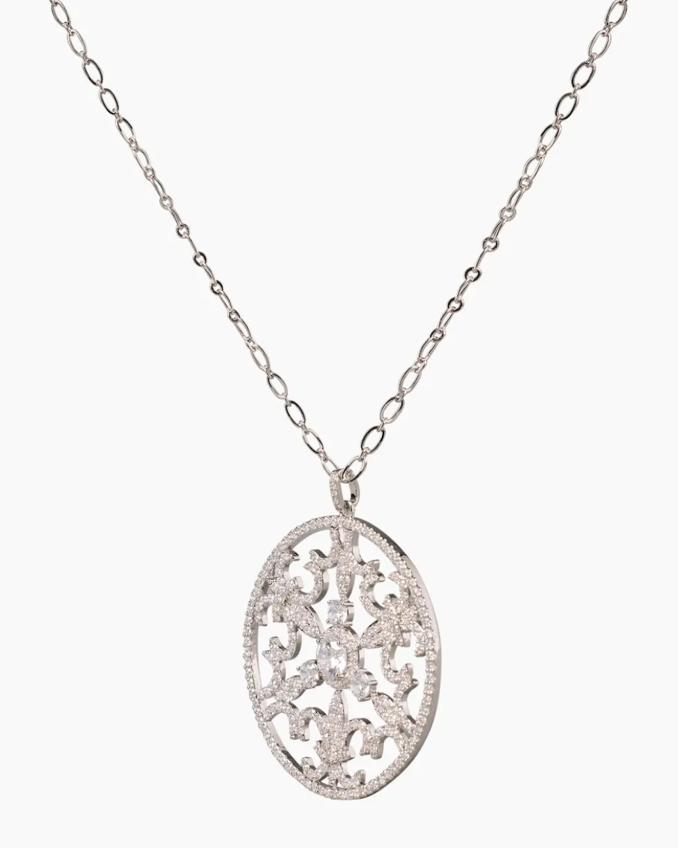 Kette + Anhänger mit Zirkonia