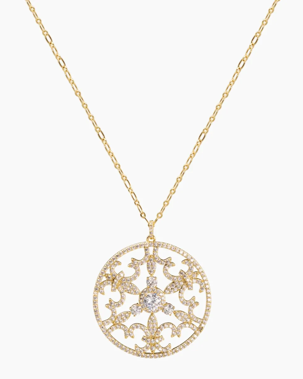 Kette + Anhänger mit Zirkonia