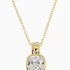 Kette + Anhänger mit Zirkonia