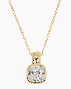 Kette + Anhänger mit Zirkonia
