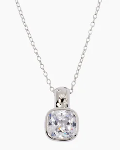 Kette + Anhänger mit Zirkonia