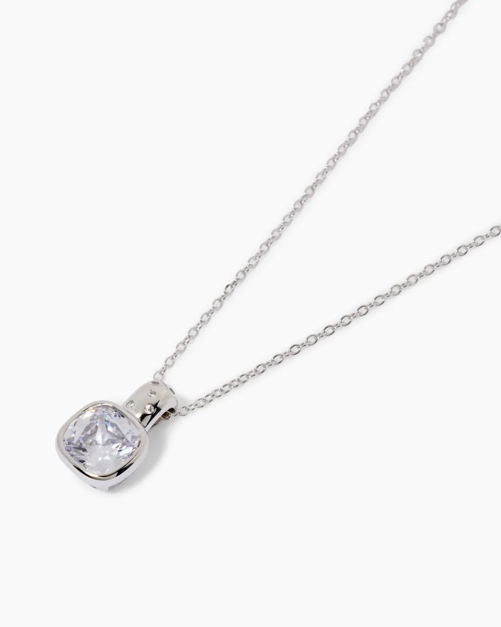 Kette + Anhänger mit Zirkonia