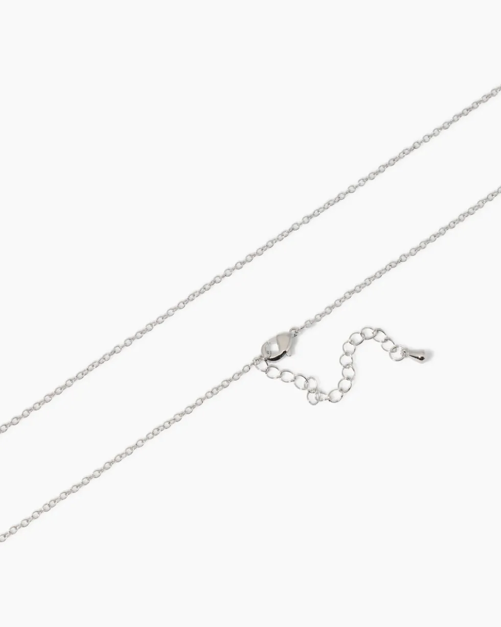 Kette + Anhänger mit Zirkonia