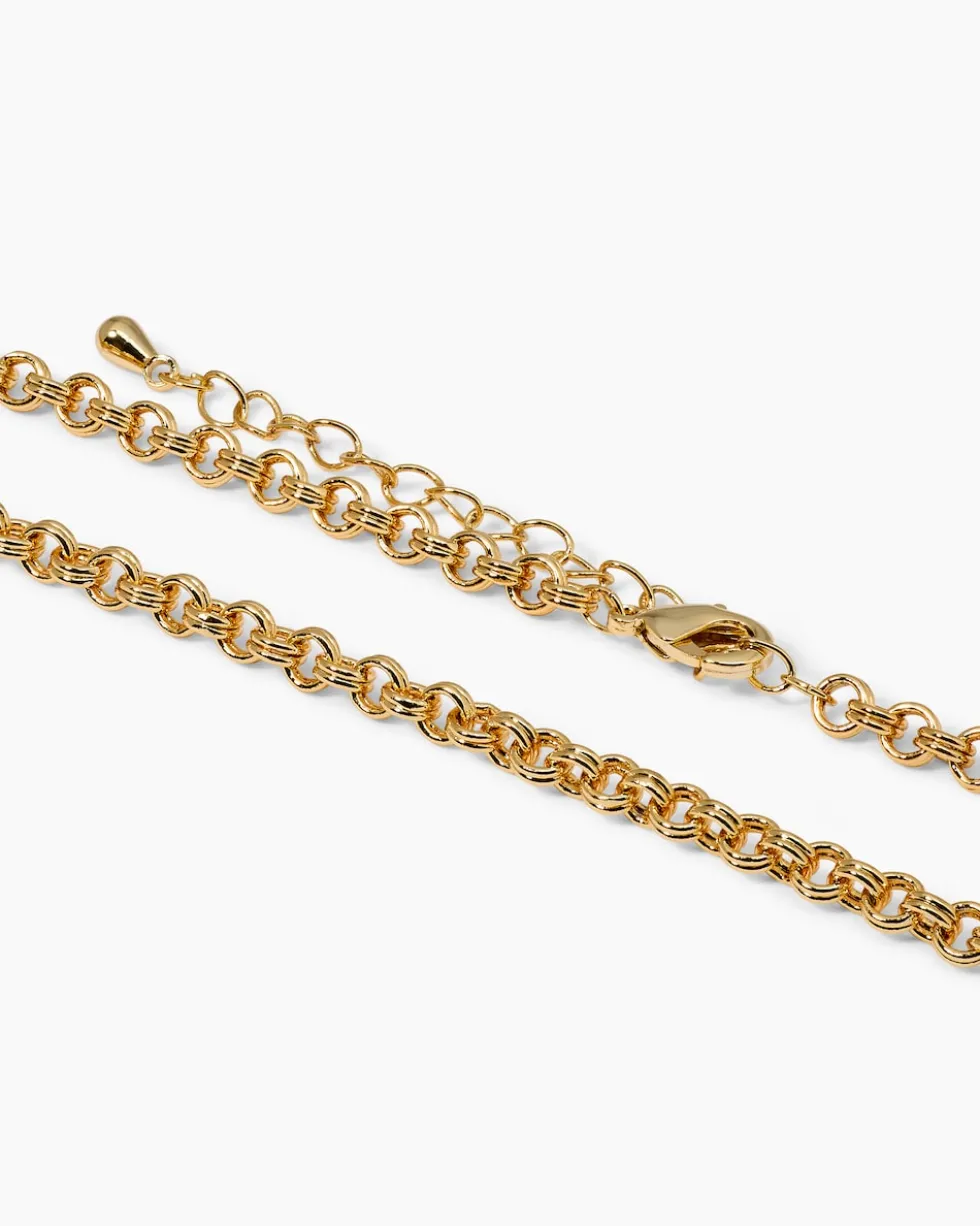 Kette + Anhänger mit Zirkonia