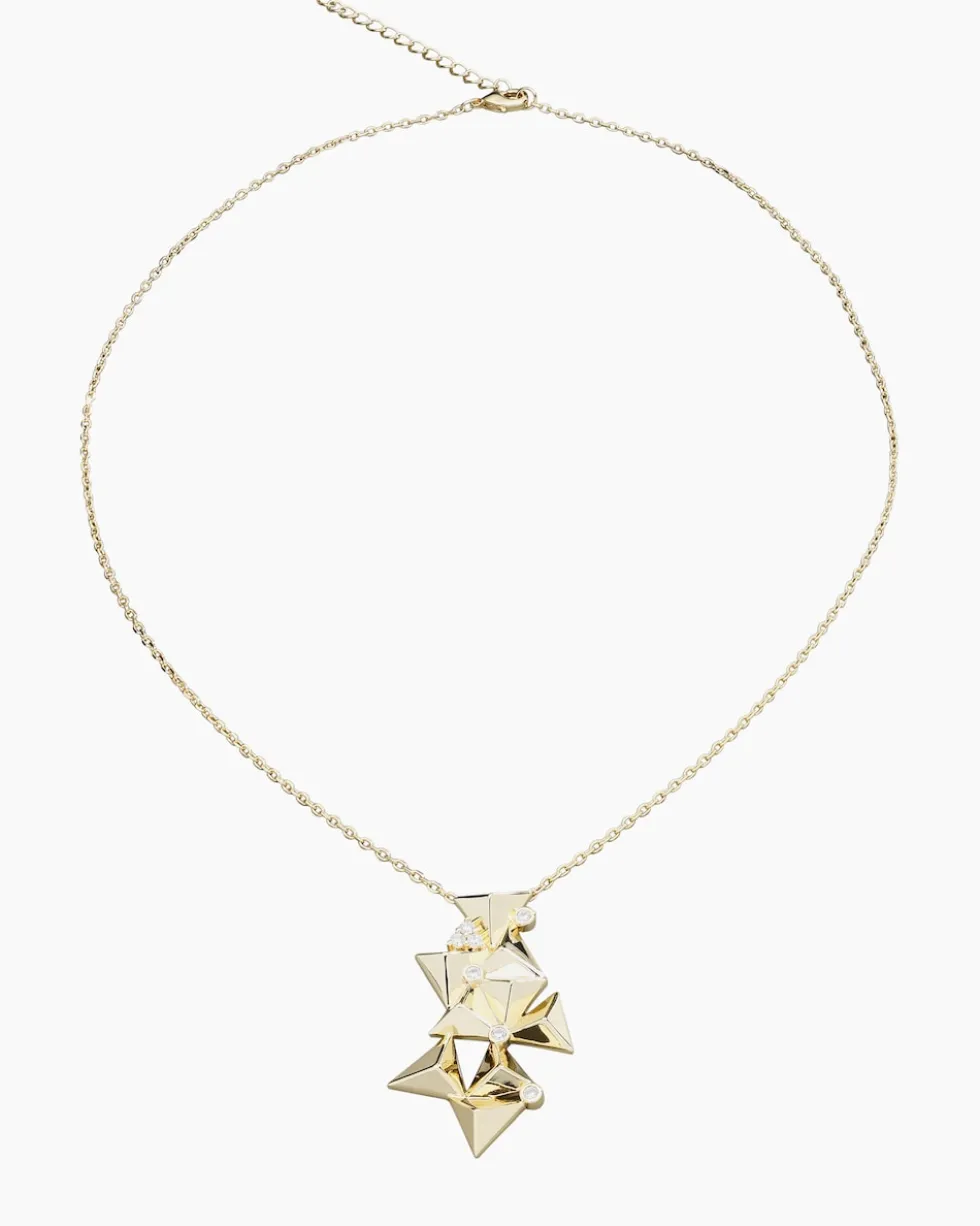 Kette + Anhänger mit Zirkonia