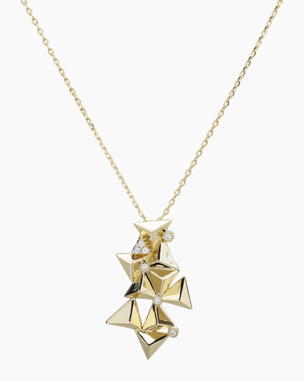 Kette + Anhänger mit Zirkonia