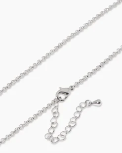 Kette + Anhänger mit Zirkonia