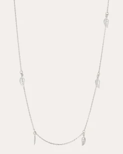 Kette mit Blätter-Design